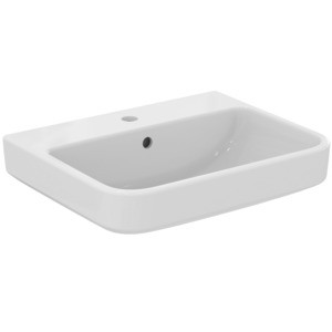 Ideal Standard Waschtisch i.life B 1Hl. mit Überlauf 550x440x180mm Weiss mit SmartGuard, T4608HY