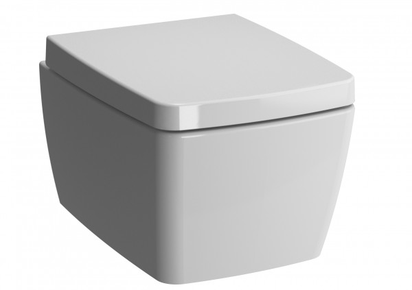 VitrA Metropole Wand-WC-Tiefspüler Compact L: 49 B: 36 cm weiß ohne VitrAclean 5671B003-0075
