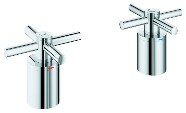 Grohe Kreuzgriffe Atrio 14217 1 Paar chrom, 14217000