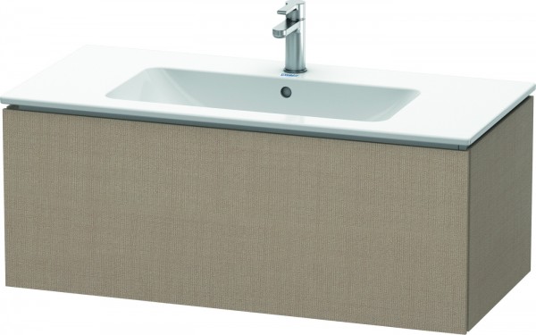 Duravit L-Cube Waschtischunterbau wandhängend Leinen Matt 1020x481x400 mm - LC614207575