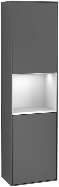 Villeroy & Boch Hochschrank Finion G47 418x1516x270mm Wandbel. A: (Scharn.) re, G470MTGK