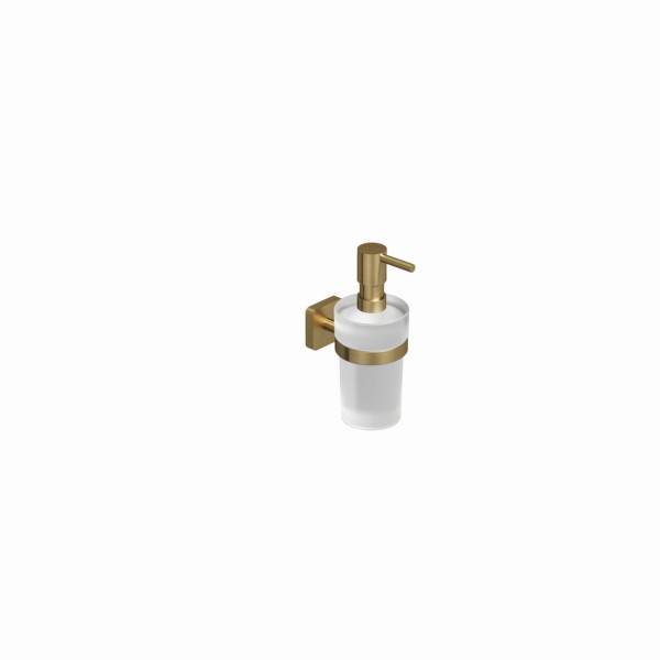 Kludi VELA S Glas-Seifenspender Brushed Gold, 25976N0