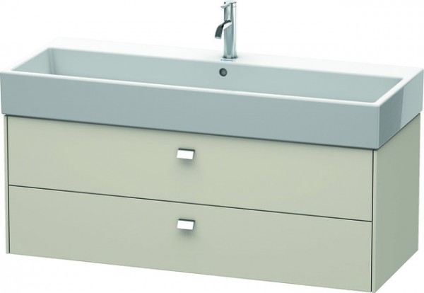 Duravit Brioso Waschtischunterbau wandhängend Taupe Matt 1184x459x442 mm - BR415701091