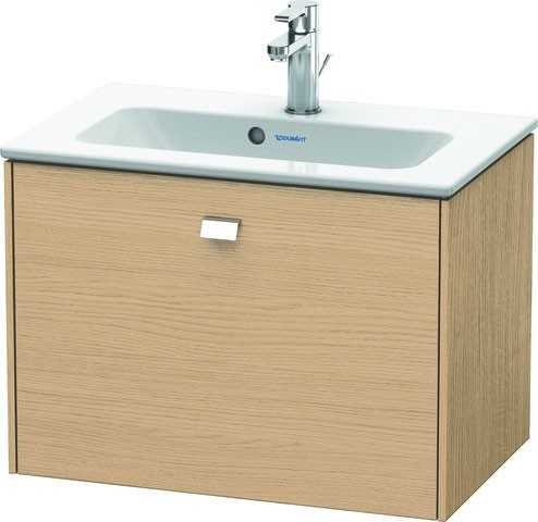 Duravit Brioso Waschtischunterbau wandhängend Natur Eiche Matt 620x389x442 mm - BR401001030