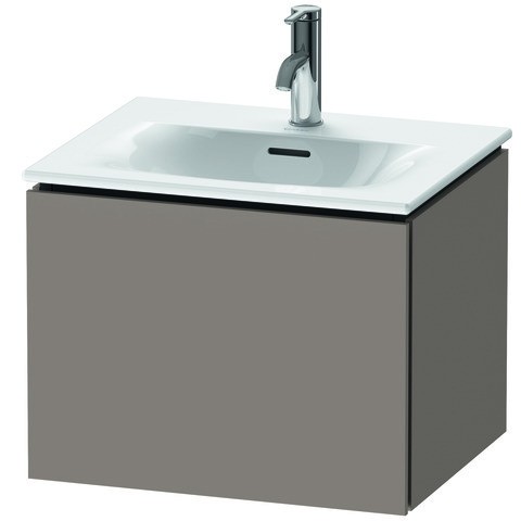 Duravit L-Cube Waschtischunterbau wandhängend Basalt Matt 520x421x400 mm - LC613404343