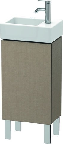 Duravit L-Cube Waschtischunterbau bodenstehend Leinen Matt 364x241x582 mm - LC6793L7575