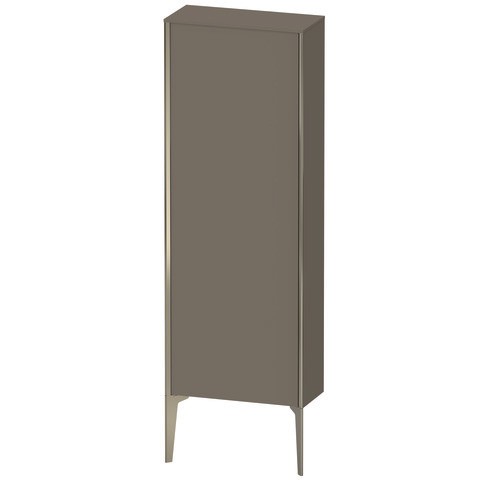 Duravit XViu Halbhochschrank Flanell Grau Seidenmatt 500x240x1330 mm - XV1316LB190