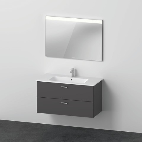 Duravit XBase Möbelwaschtisch mit Waschtischunterbau und Spiegel 1030x490x2000 mm - XB007204949