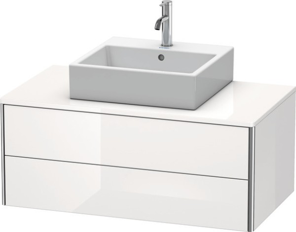 Duravit XSquare Konsolenwaschtischunterbau wandhängend Weiß Hochglanz 1000x548x400 mm - XS491102222