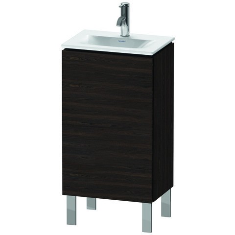 Duravit L-Cube Waschtischunterbau bodenstehend Nussbaum gebürstet Matt 440x311x704 mm - LC6580L6969