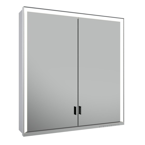 Keuco Spiegelschrank Royal Lumos, ohne Ablagefläche, Vorbau, 700x735x165mm, 14307172301