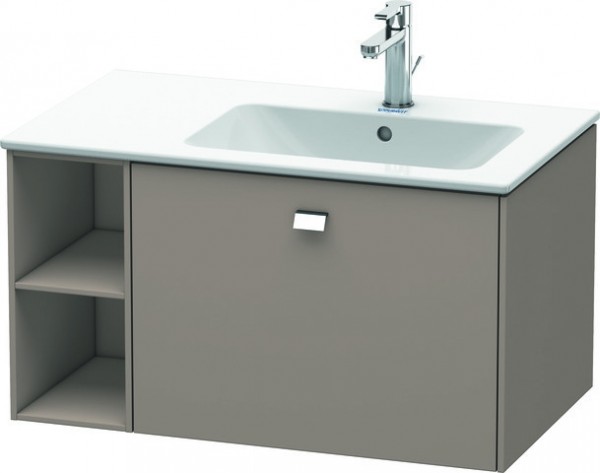 Duravit Brioso Waschtischunterbau wandhängend Basalt Matt 820x479x442 mm - BR401401043