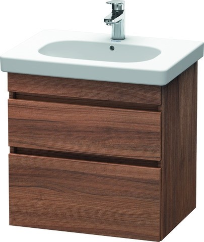 Duravit DuraStyle Waschtischunterbau wandhängend Nussbaum Matt 600x453x610 mm - DS648307979