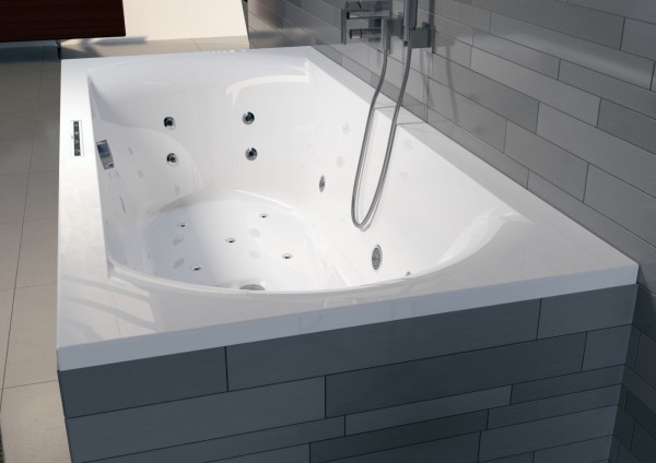 Riho Whirlpool Badewanne Lima Easypool 3.1, 170x75/weiß