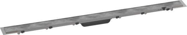 Hansgrohe RainDrain Rock Duschrinne 1000 mm kürzbar und befliesbar, 56033000