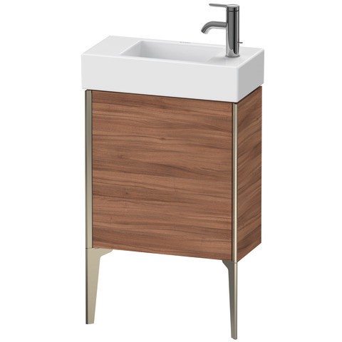 Duravit XViu Waschtischunterbau bodenstehend Nussbaum Matt 484x234x493 mm - XV4532LB179