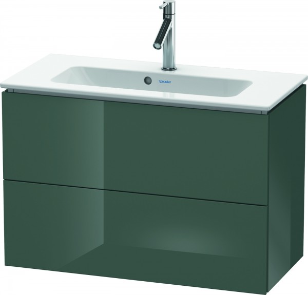 Duravit L-Cube Waschtischunterbau wandhängend Dolomiti Grau Hochglanz 820x391x550 mm - LC625703838