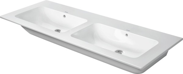 Duravit ME by Starck Doppelwaschtisch Weiß Seidenmatt 1300 mm - 23361332601