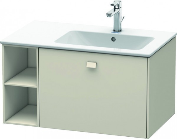 Duravit Brioso Waschtischunterbau wandhängend Taupe Matt 820x479x442 mm - BR401409191