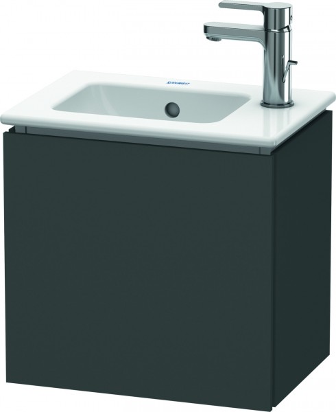 Duravit L-Cube Waschtischunterbau wandhängend Graphit Matt 420x294x400 mm - LC6272L4949