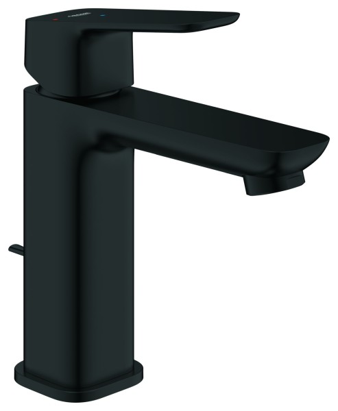 Grohe EH-Waschtischbatterie Cubeo 101756 M-Size MST kalt Zst.-Ablgrt. matt black, 1017562430