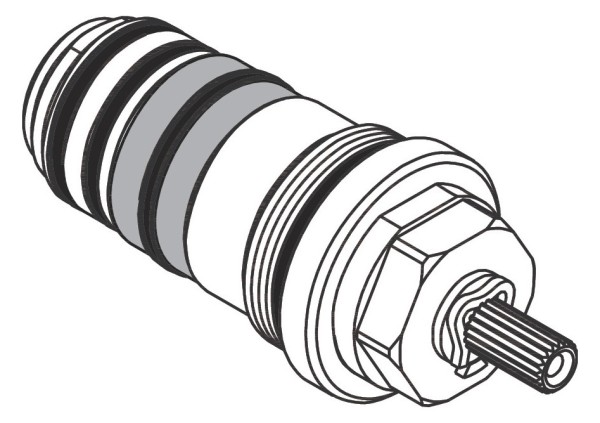 Hansgrohe MTC Regeleinheit Pharo ohne Anschlag für K4-Steuerung, 96668000