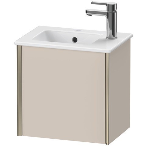 Duravit XViu Waschtischunterbau wandhängend Taupe Matt 410x290x400 mm - XV4024LB191