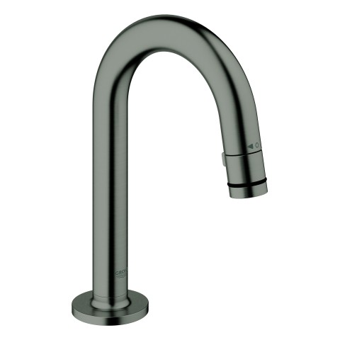 GROHE Universal Waschtisch-Standventil 20201 C-Auslauf hard graphite gebürstet, 20201AL0