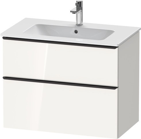 Duravit D-Neo Waschtischunterbau wandhängend Taupe Matt 810x462x625 mm - DE4362010910000