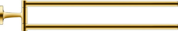Duravit Starck T Handtuchhalter Gold Poliert 88x486x57 mm - 0099413400