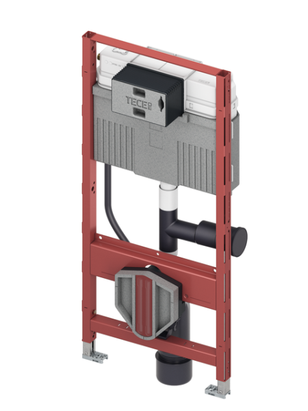 Tece profil WC-Modul mit Uni-Spülkasten, m. Ansch. f. Geruchsabs., Bauh. 1120mm, 9300303