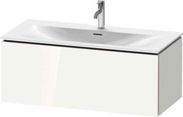 Duravit L-Cube Waschtischunterbau wandhängend Weiß Supermatt 1020x481x400 mm - LC6138084840E00