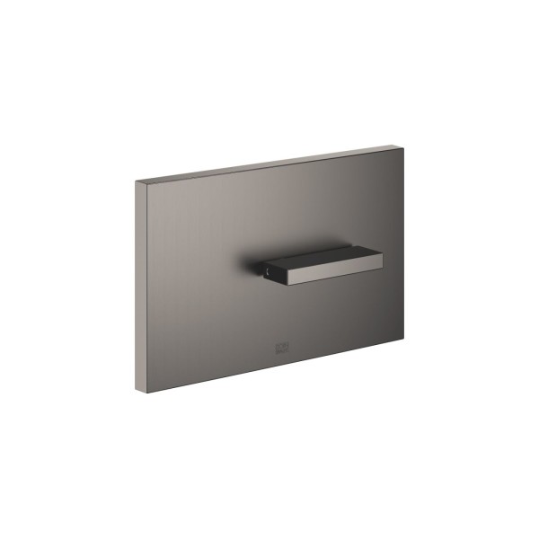 Dornbracht Abdeckplatte für WC-UP-Spülkasten der Firma TeCe SERIENNEUTRAL 12660979 Dark Platinum geb