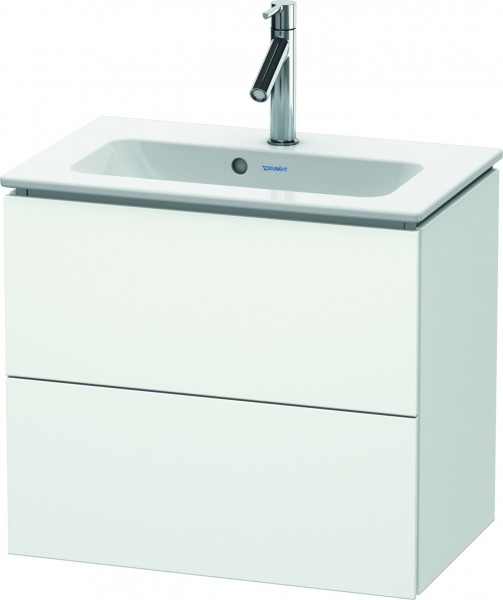 Duravit L-Cube Waschtischunterbau wandhängend Weiß Matt 620x391x550 mm - LC625601818