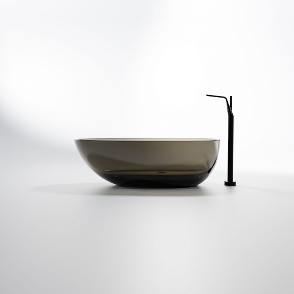 Steinberg Serie 489 Freistehende Badewanne aus Polyresin, 489 8010 30