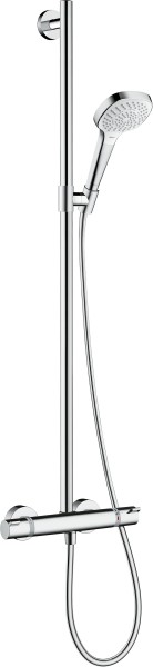 Hansgrohe Showerpipe Croma Select E Multi SemiPipe weiss/chrom, 27248400