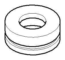 Dornbracht Haube Ersatzteile 092102089 D. 24,5 x 9,5 mm Platin gebürstet