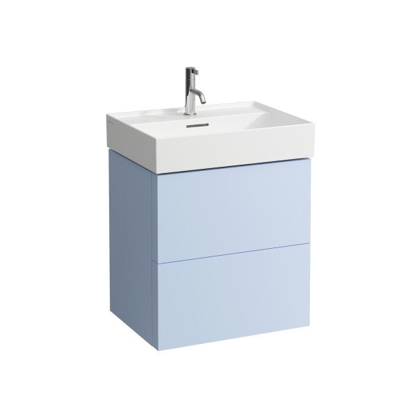 LAUFEN Waschtischunterschrank Kartell 450x580x600 2 Schubl, H810333/8/9 H813332 graublau