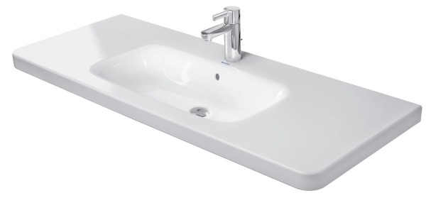 Duravit DuraStyle Waschtisch Weiß Hochglanz 1200 mm - 2320120000