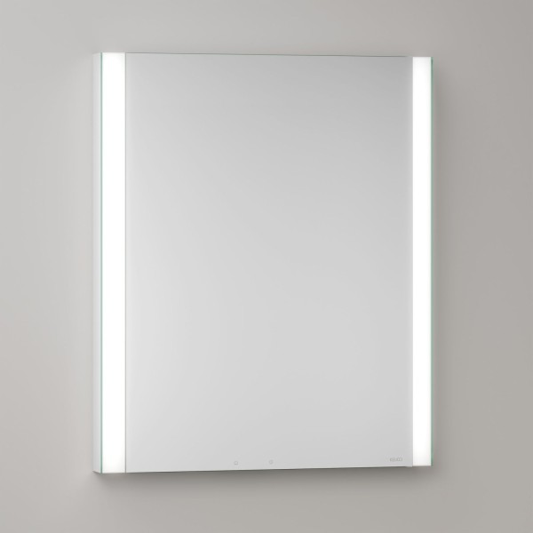 KEUCO Royal Atlas LED Spiegelschrank 60 x 71 x 11,5 cm mit 1 Tür, Anschlag links, Spiegelheizung, Un
