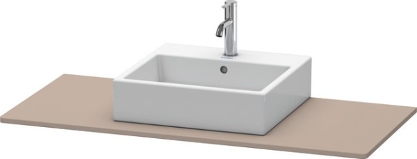 Duravit XSquare Konsole Basalt Matt 800x550x16 mm - XS060D04343