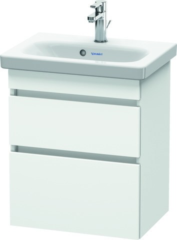 Duravit DuraStyle Waschtischunterbau wandhängend Weiß Matt 500x368x610 mm - DS640301818