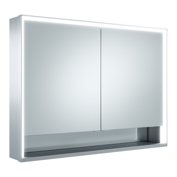 Keuco Spiegelschrank Royal Lumos, mit Ablagefläche, Vorbau, 1050x735x165mm, 14308171301
