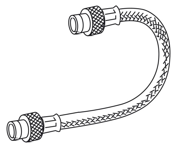 Mepa Panzerschlauch UP-Spül-, kasten SC Typ B31 290 mm, 590264