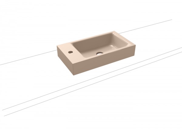 Kaldewei Aufsatzwaschtisch Puro, Modell 3166 ohne Überlauf 550x300, 906906013030