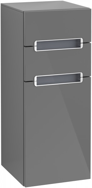 Villeroy & Boch Seitenschrank Subway 2.0 A7121R 354x857x370mm Anschlag li Griff chrom glänz Glossy G