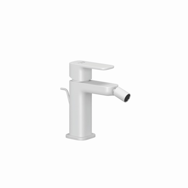 Kludi RENON Bidet-Einhandmischer mit Ablaufgarnitur mattweiß, 422165375