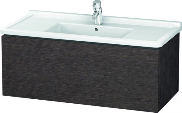 Duravit L-Cube Waschtischunterbau wandhängend Eiche dunkel gebürstet Matt 1020x469x408 mm - LC616607