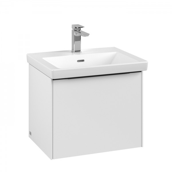 Villeroy & Boch Subway 3.0 Waschbeckenunterschrank, 1 Auszug, 523 x 432 x 431,5 mm, Pure White / Pur