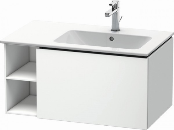 Duravit L-Cube Waschtischunterbau wandhängend Weiß Matt 820x481x400 mm - LC619201818